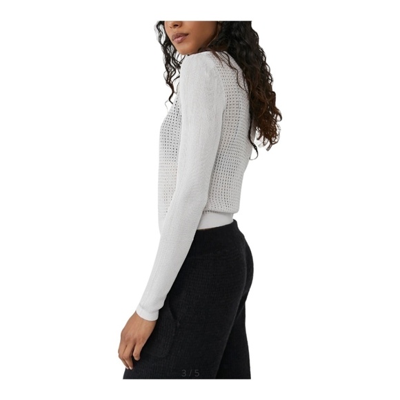 Nwt Free People H20 Crew Pullover / found moon - Picture 2 of 6